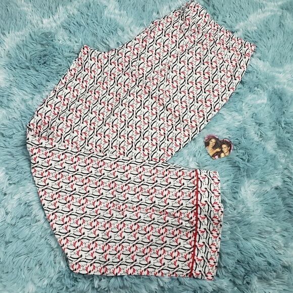 Victoria's Secret Pajama White & Blue Sleep Shirt - Picture 2 of 6